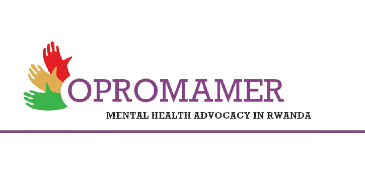 OPROMAMER logo (Organisation pour la Promotion et la solidarité des Malades et Handicapés Mentaux au Rwanda)